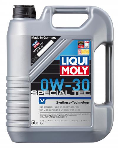 Моторное масло Liqui Moly Leichtlauf Special V  SAE 0W-30 .
