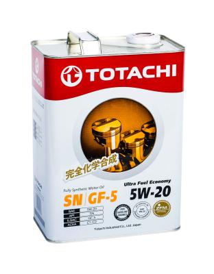 Totachi ULTRA FUEL  FULLY SYNTHETIC  SN     5W-20      4Л .