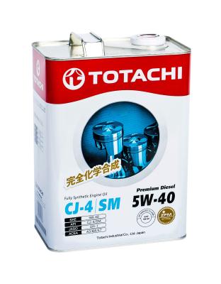 Totachi PREMIUM DIESEL  FULLY SYNTHETIC  CJ-4/SM     5W-40      4Л .