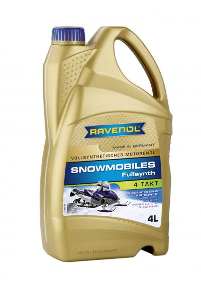 Масло для 4-Такт снегоходов RAVENOL Snowmobiles 4-Takt Fullsynth. (4л) new.