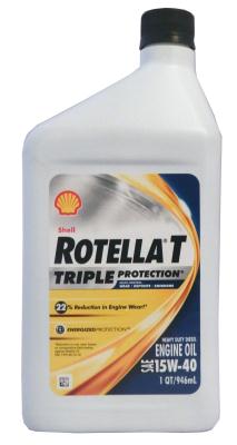 Shell SHELL ROTELLA T TRIPLE PROTECTION 15W-40 .