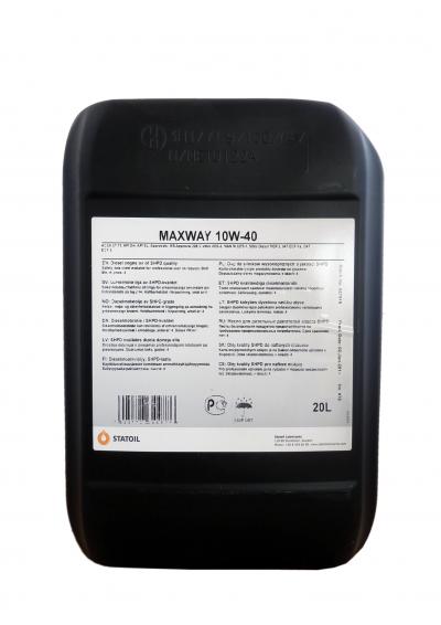Моторное масло STATOIL MaxWay SAE 10W-40 (20л).