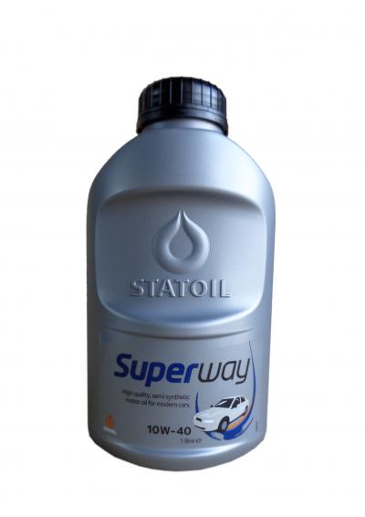 Моторное масло STATOIL SuperWay SAE 10W-40 (1л).