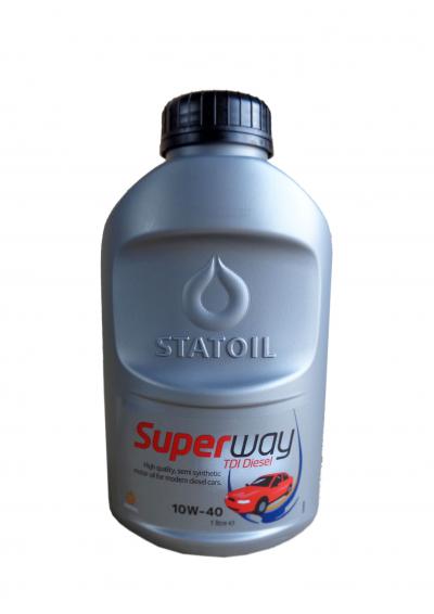 Моторное масло STATOIL SuperWay TDI Diesel SAE 10W-40 (1л).