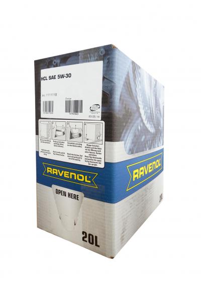 Моторное масло RAVENOL HCL SAE 5W-30 (20л) ecobox.