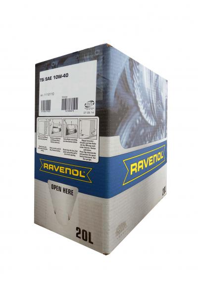 Моторное масло RAVENOL TSI SAE 10W-40 (20л) ecobox.