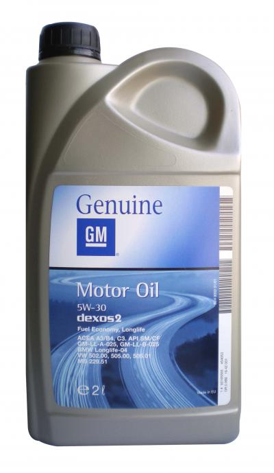 General Motors MOTOR OIL DEXOS 2 .