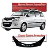Иконка:Дефлектор капота Classic черный Hyundai Matrix 2009.