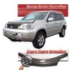 Иконка:Дефлектор капота Шелкография "карбон" серебро Nissan X-Trail 2000 - 2006.