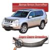 Иконка:Дефлектор капота Шелкография "карбон" серебро Nissan X-Trail 2007.