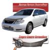 Иконка:Дефлектор капота Шелкография "карбон" серебро Toyota Corolla Fielder 1999 - 2004.
