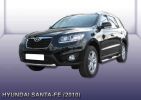 Иконка:Защита переднего бампера d57 короткая Hyundai Santa Fe 2010.