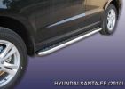 Иконка:Пороги d57 с листом Hyundai Santa Fe 2010.