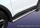 Иконка:Пороги d76 труба Hyundai Santa Fe 2012.