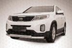 Иконка:Защита переднего бампера d76+d57 двойная KIA SORENTO 2013.