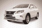 Иконка:Защита переднего бампера d76+d57 двойная Lexus RX-350/RX-270 2012.