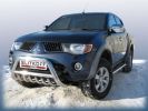 Иконка:Кенгурятник d76 низкий с защитой картера Mitsubishi L-200.