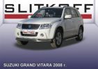 Иконка:Защита переднего бампера d57+d57 двойная Suzuki Grand Vitara.