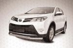 Иконка:Защита переднего бампера d76+d57 двойная Toyota RAV 4 2013 - наст. время.