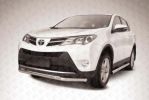 Иконка:Защита переднего бампера d57+d57 двойная Toyota RAV 4 2013.