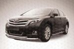 Иконка:Защита переднего бампера d76+d57 двойная Toyota VENZA 2012.