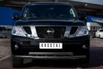 Иконка:Защита бампера Nissan Patrol 2010.