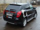 Иконка:Защита бампера SsangYong Actyon new 2010.