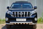 Иконка:Защита переднего бампера Land Cruiser Prado 150 Toyota 2014.