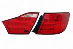 Иконка:Задние  светодиодные фары для Toyota Camry V50 "BMW Style" Red, полностью светодиодные  .